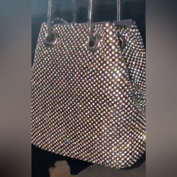 Rhinestone Luxury Black Bags Purse - Picture 6 of 6